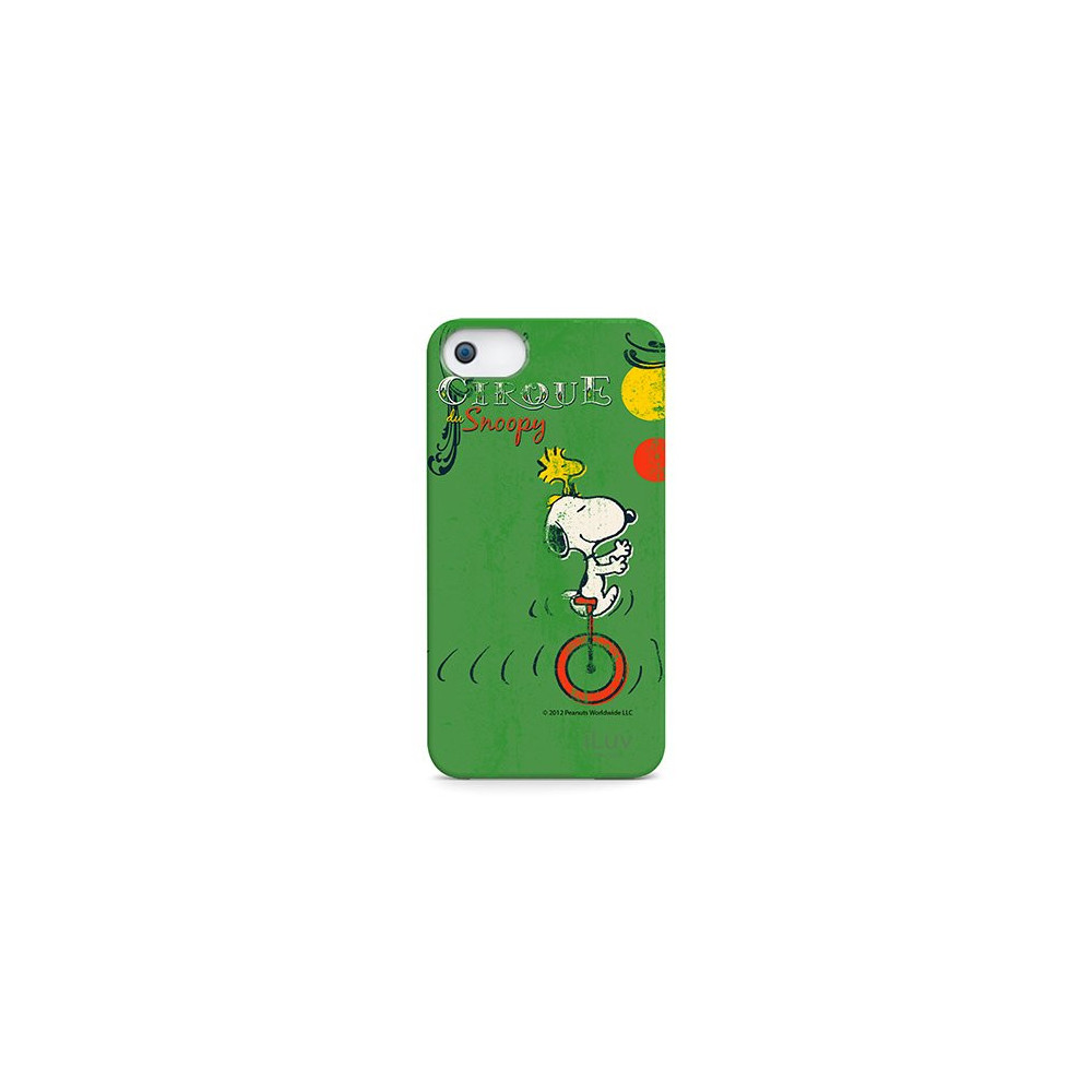 COVER ILUV SNOOPY GREEN ICA7H382GRN PER IPHONE 5 - 5S - SE