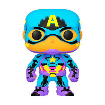 FUNKO POP CAPTAIN AMERICA (BLACK LIGHT) (48845) - MARVEL - SPECIAL EDITION - NUM.648