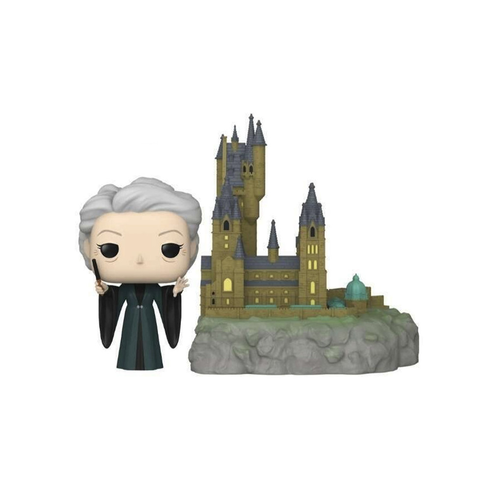 FUNKO POP TOWN - MINERVA MCGONAGALL WITH HOGWARTS (65655) - HARRY POTTER - NUM.3