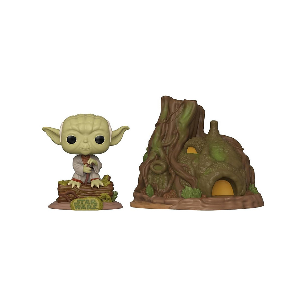 FUNKO POP DAGOBAH YODA WITH HUT (46765) - STAR WARS - TOWN - NUM.11