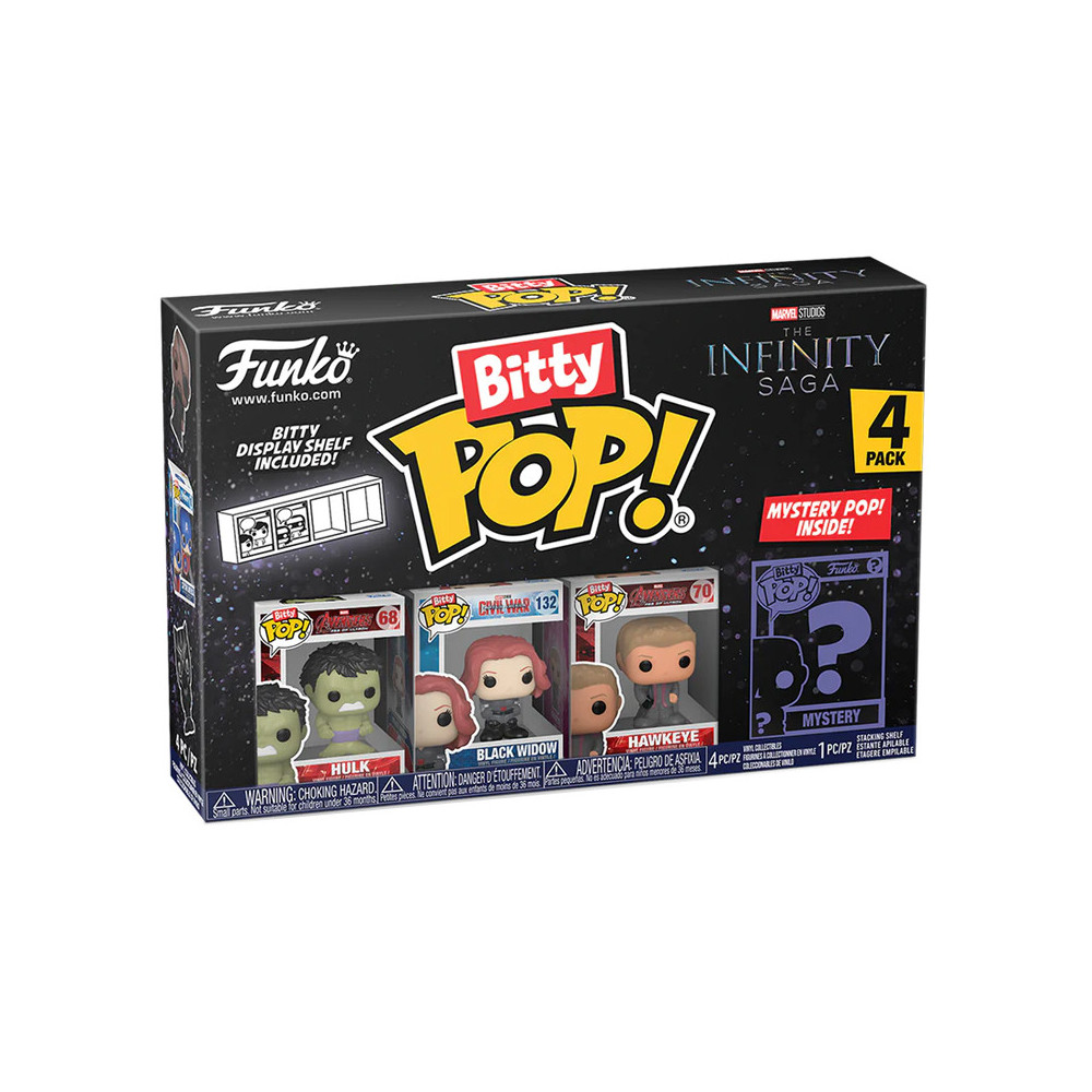 FUNKO POP BITTY POP 4-PACK HULK (71504) - MARVEL