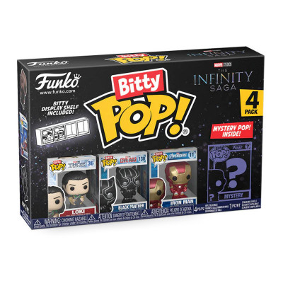 FUNKO POP BITTY POP 4-PACK LOKI (71506) - MARVEL