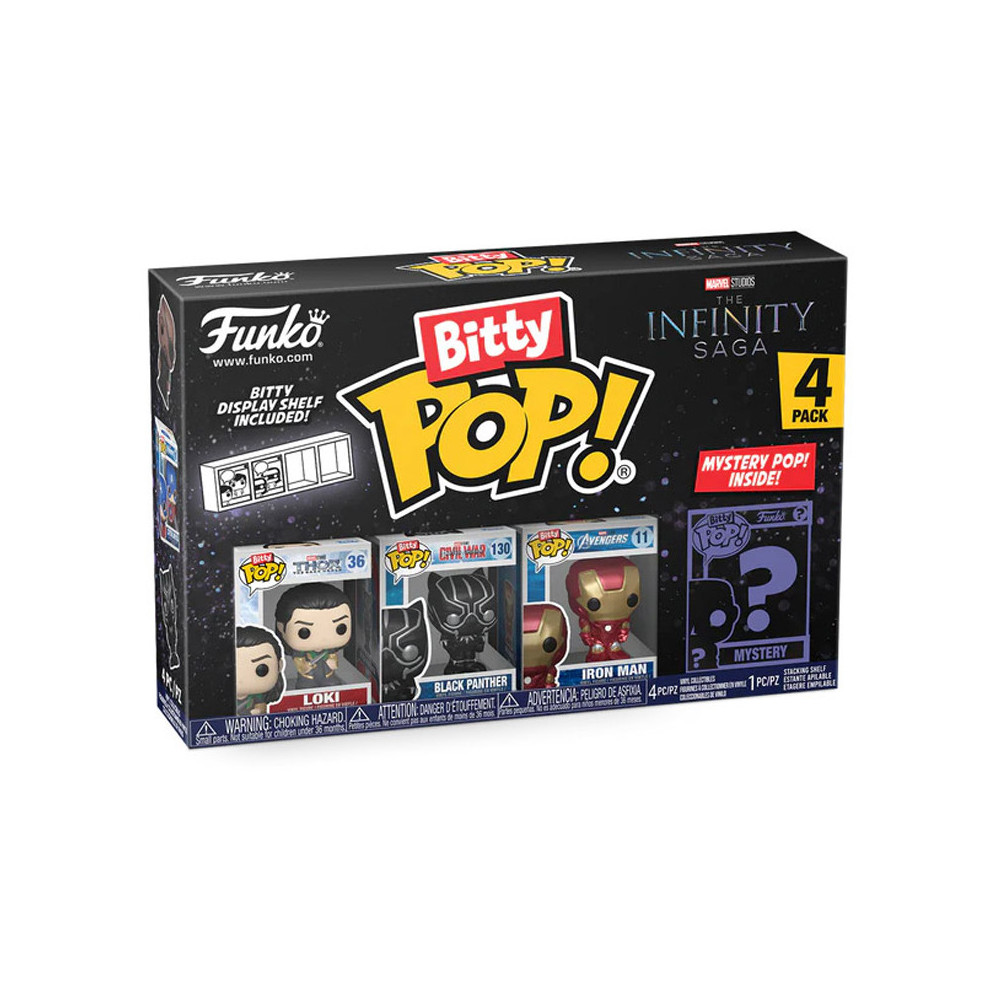 FUNKO POP BITTY POP 4-PACK LOKI (71506) - MARVEL