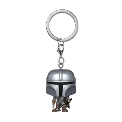 FUNKO POP POCKET KEYCHAIN THE MANDALORIAN WITH DARKSABER (76546) - STAR WARS