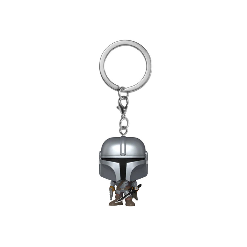 FUNKO POP POCKET KEYCHAIN THE MANDALORIAN WITH DARKSABER (76546) - STAR WARS