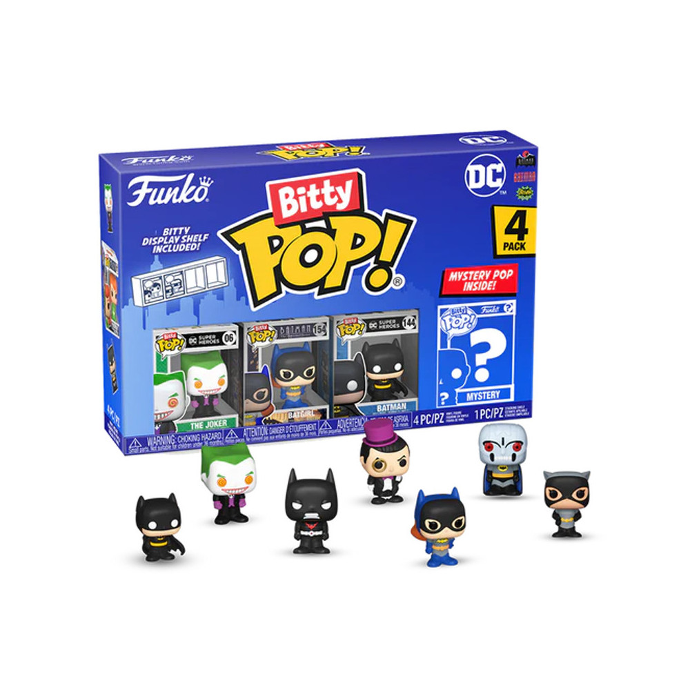 FUNKO POP BITTY POP 4-PACK SERIE 2 (71312) - DC COMICS