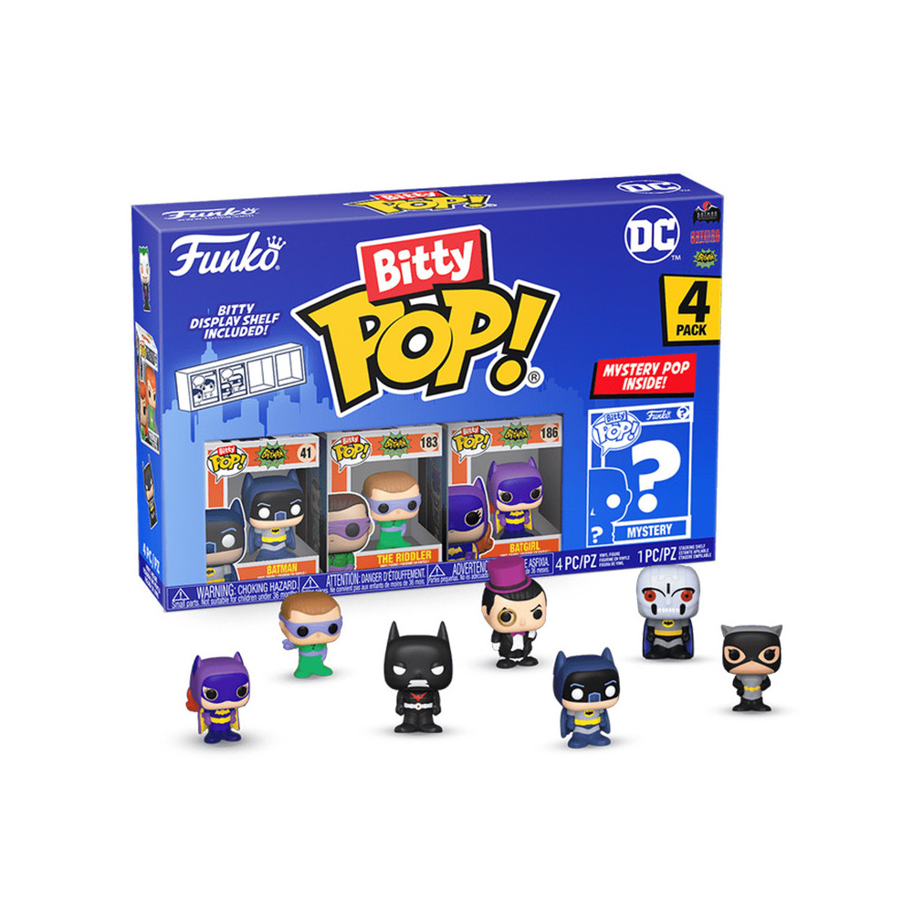 FUNKO POP BITTY POP 4-PACK SERIE 4 (71314) - DC COMICS