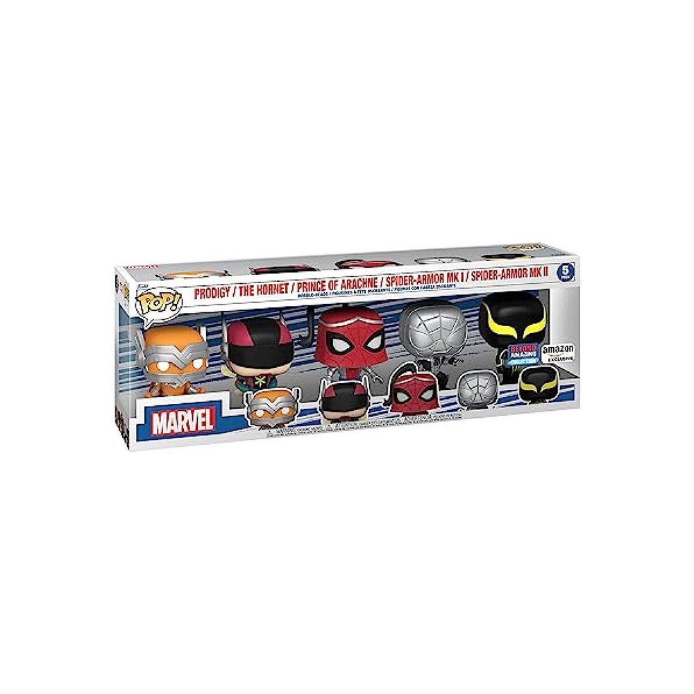 FUNKO POP SPIDER-MAN 5-PK (62281) - MARVEL