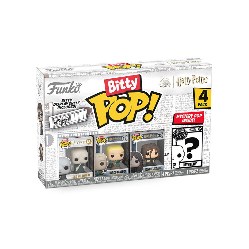 FUNKO POP BITTY POP VOLDEMORT 4-PK (71318) - HARRY POTTER