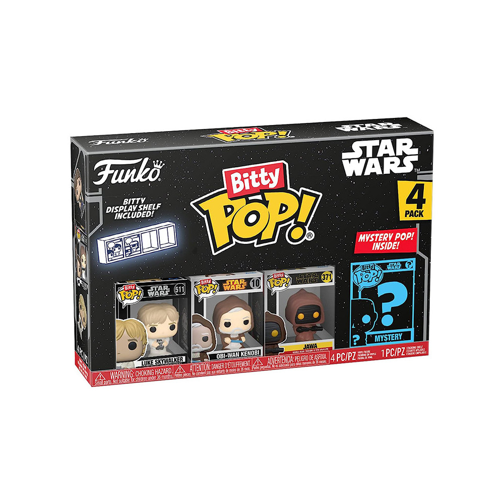 FUNKO POP BITTY POP LUKE 4-PK (71511) - STAR WARS