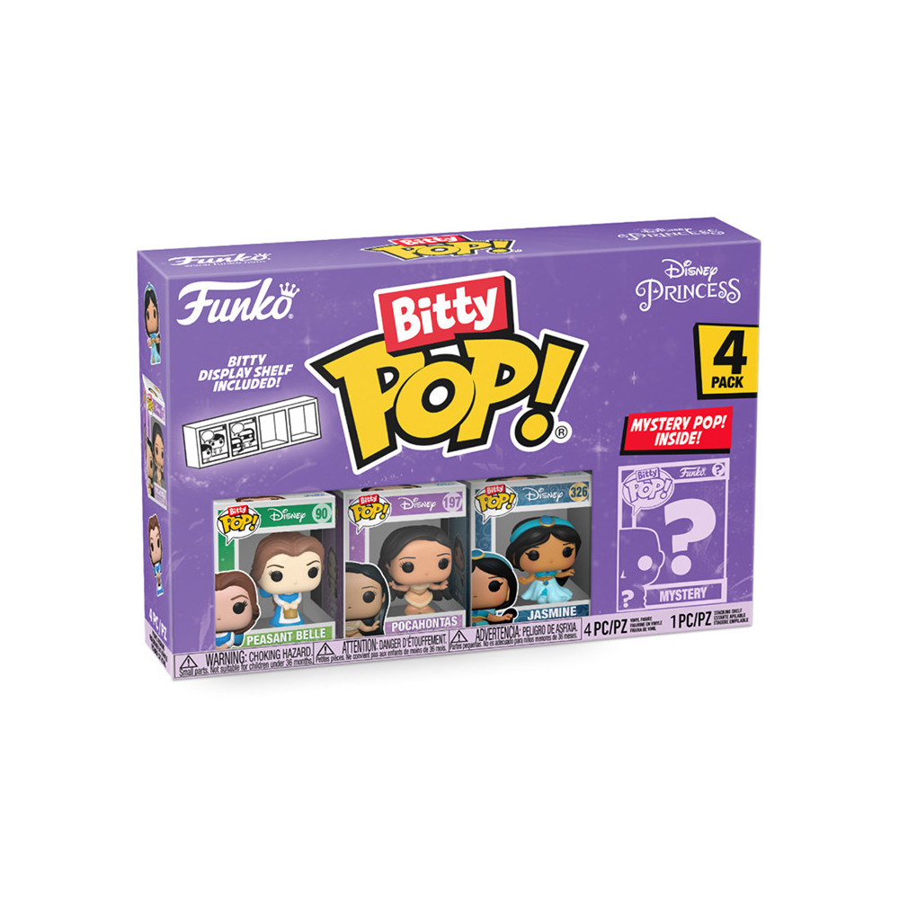 FUNKO POP BITTY POP BELLE 4-PK (73028) - DISNEY