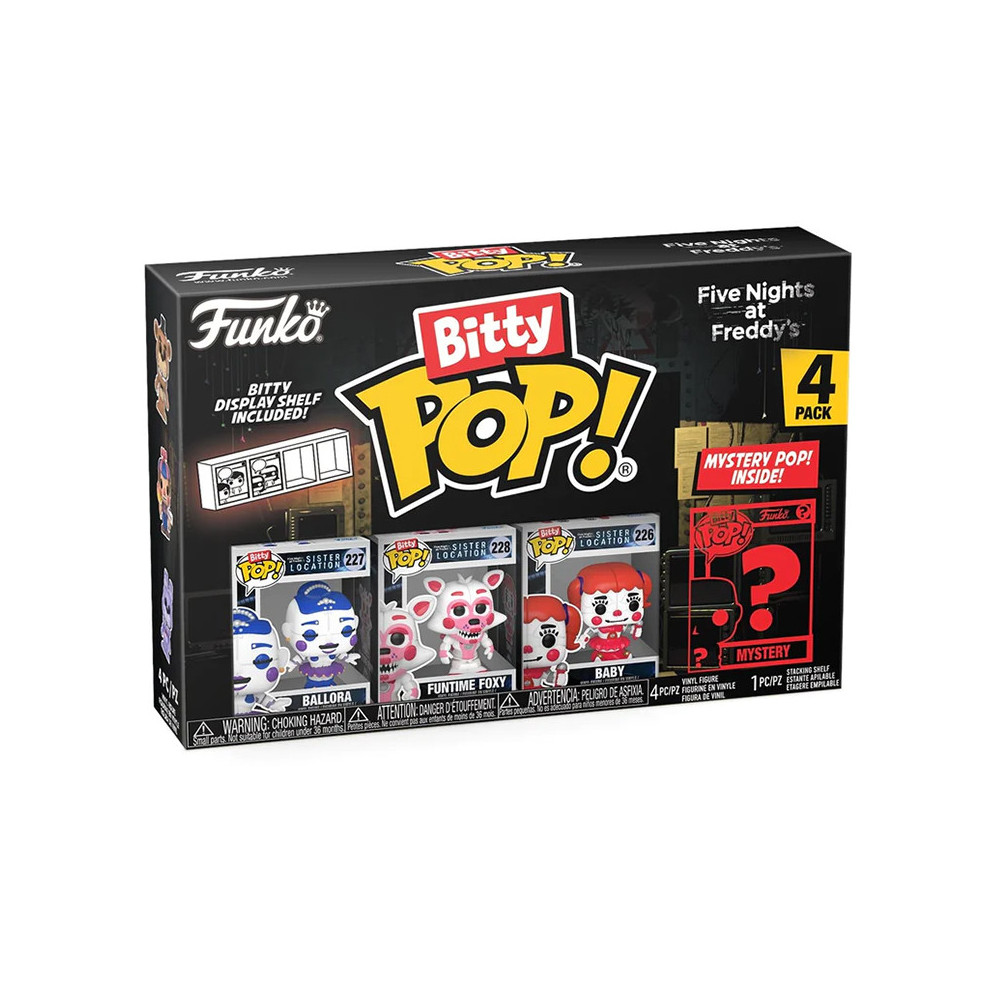 FUNKO POP BITTY POP BALLORA 4-PK (73044) - MOVIES - FIVE NIGHTS AT FREDDY''S