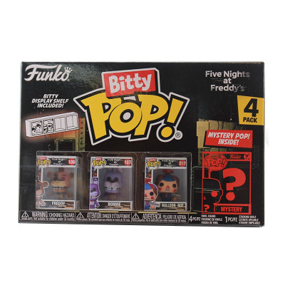 FUNKO POP BITTY POP FREDDY 4-PK (73046) - MOVIES - FIVE NIGHTS AT FREDDY''S