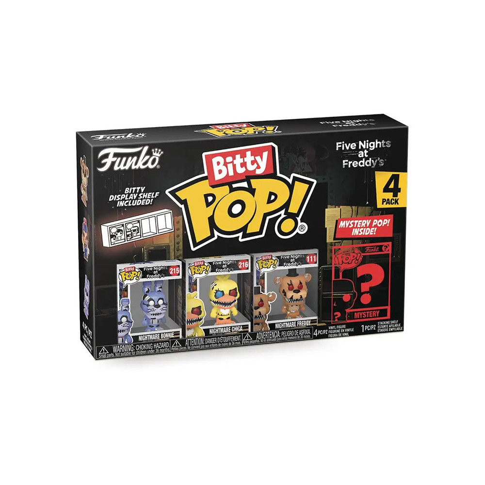 FUNKO POP BITTY POP NIGHTMARE BONNIE 4-PK (73047) - MOVIES - FIVE NIGHTS AT FREDDY''S