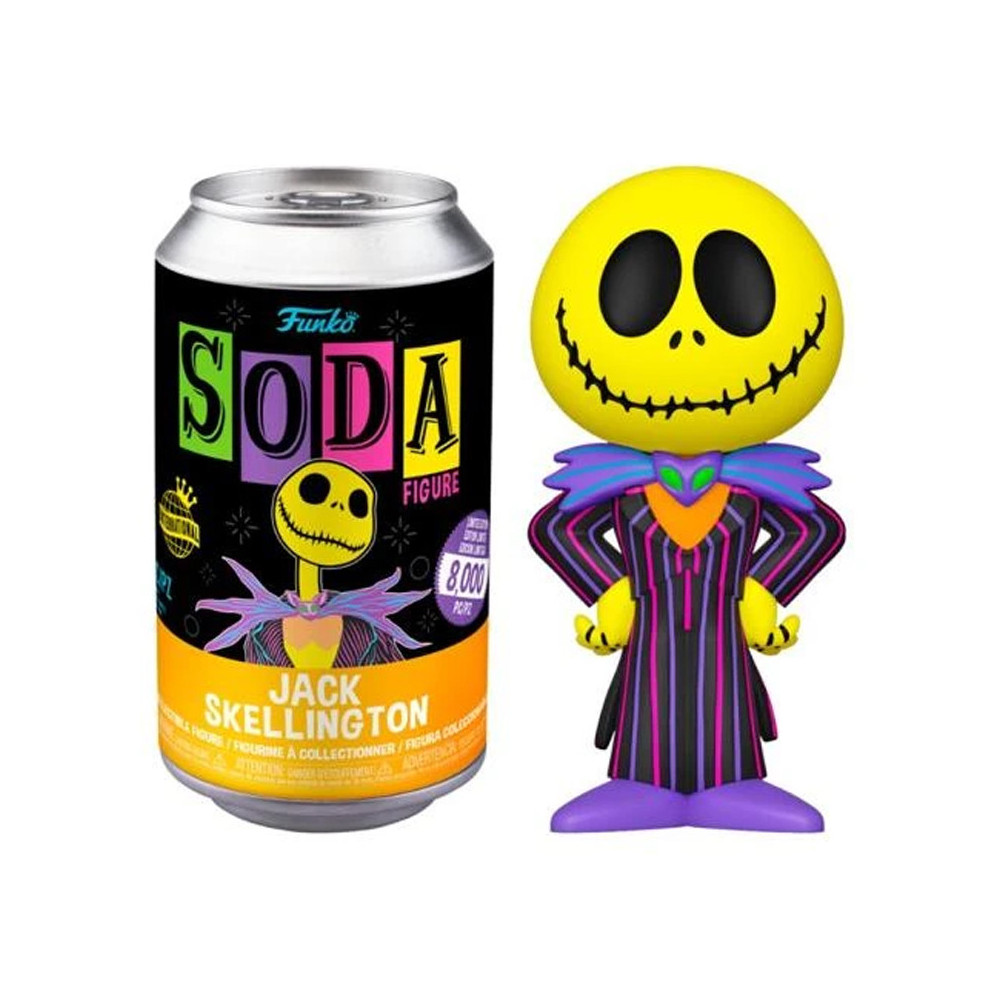 FUNKO POP VINYL SODA JACK SKELLINGTON (BLACKLIGHT) (64119)