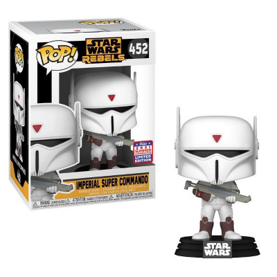 FUNKO POP (55911) - STAR WARS - REBELS- IMPERIAL SUPER COMMANDO (WH)