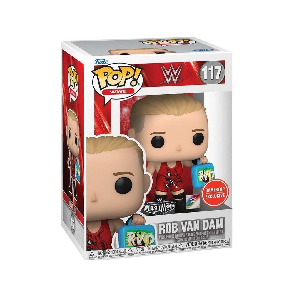 FUNKO POP (65099) - PIN - WWE- WM ROBVANDAM W/MITB