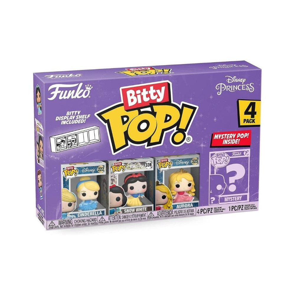 FUNKO POP (73029) - BITTY POP - DISNEY P- CINDERELLA 4PK