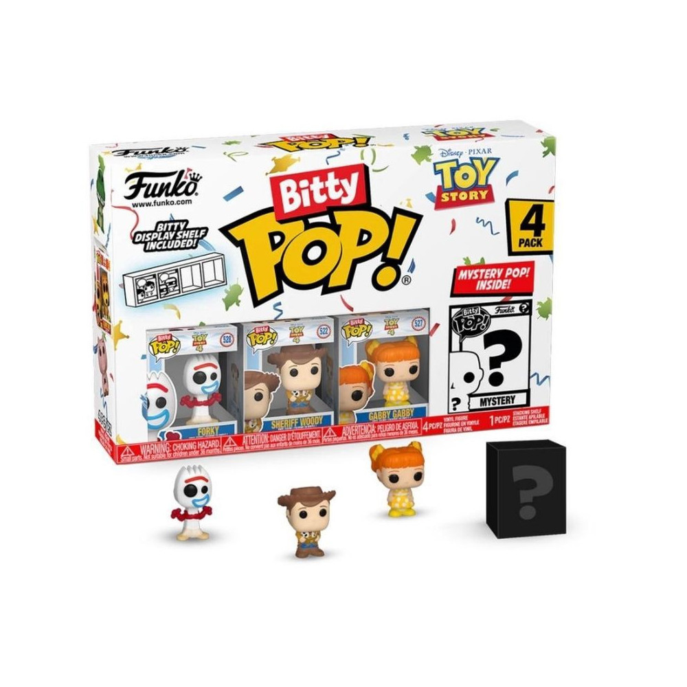 FUNKO POP (73040) - BITTY POP - TOY STORY- FORKY 4PK