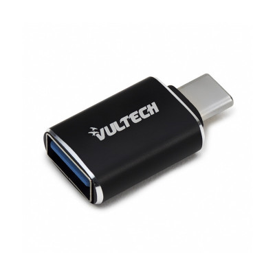 VULTECH ADP-02P - ADATTATORE IN ALLUMINIO USB 3.0 A TYPE C