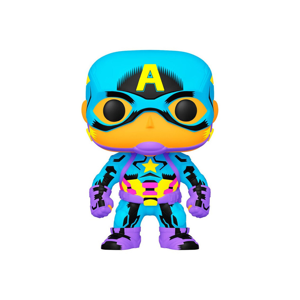 FUNKO POP CAPTAIN AMERICA (BLACK LIGHT) (48845) - MARVEL - SPECIAL EDITION - NUM.648