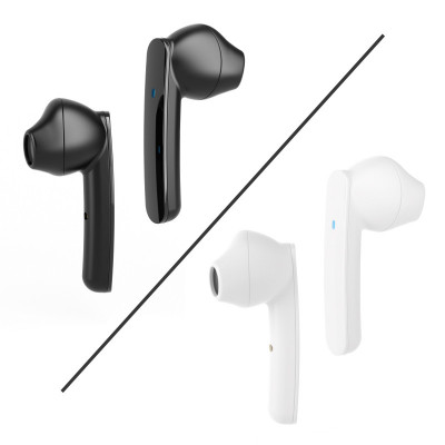 AKAI K1 BUDS - AURICOLARI BLUETOOTH WIRELESS ULTRA SLIM - 2COLORI ASSORTITI - WHITE E BLACK