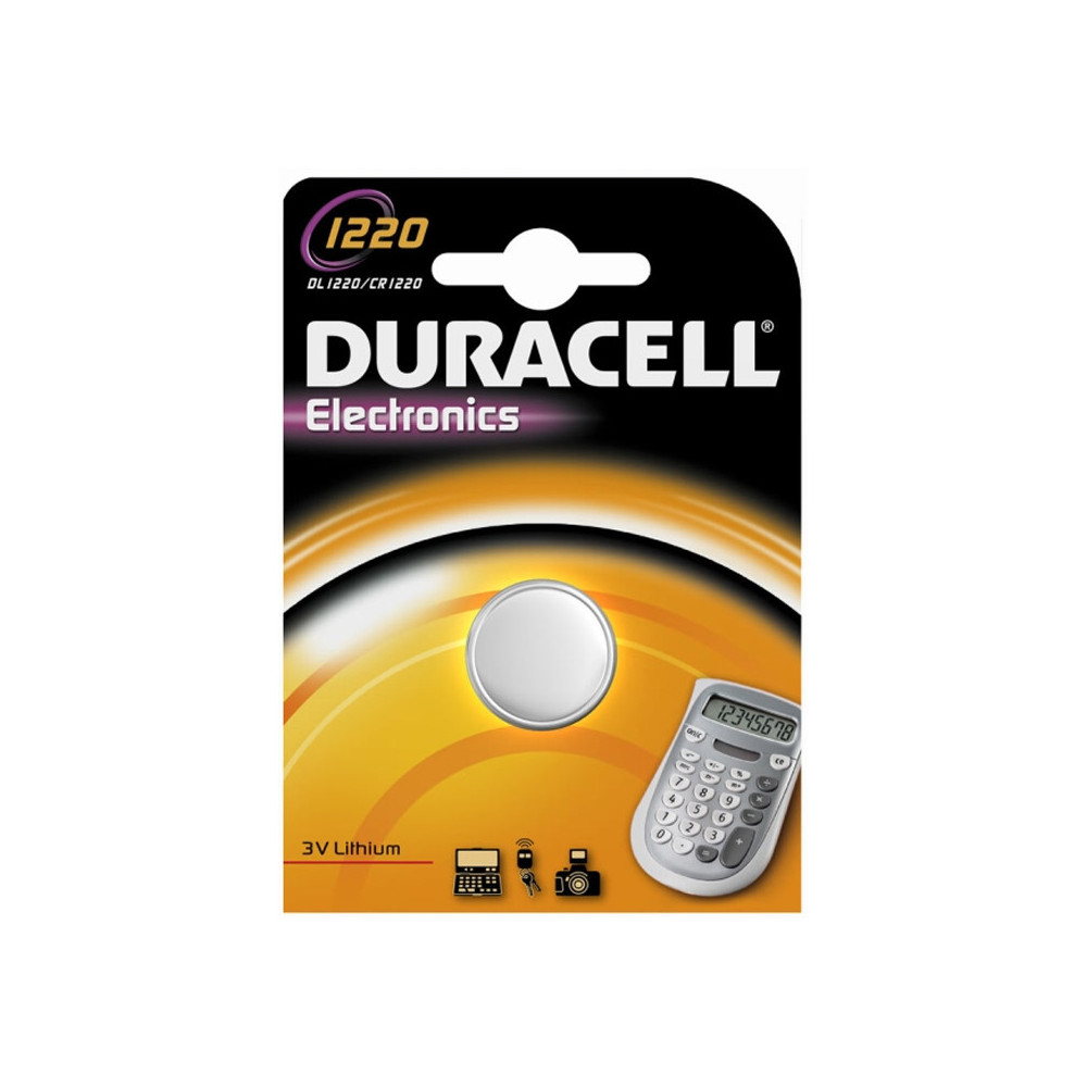 DURACELL CR1220 BLISTER 1 BATTERIA