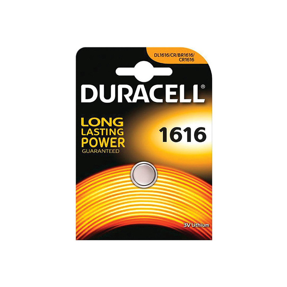 DURACELL CR1616 BLISTER 1 BATTERIA