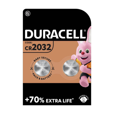 DURACELL CR2032 BLISTER 2 BATTERIE