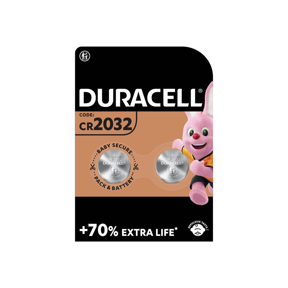 DURACELL CR2032 BLISTER 2 BATTERIE