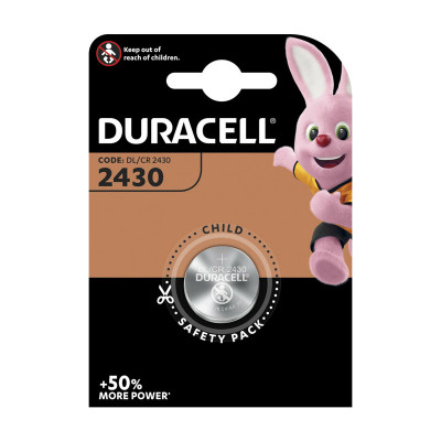 DURACELL CR2430 BLISTER 1 BATTERIA