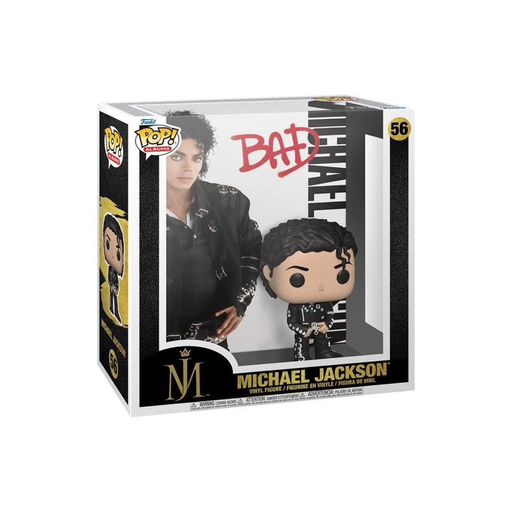 FUNKO POP MICHAEL JACKSON (ALBUM BAD) (70599) - MUSIC - NUM.56