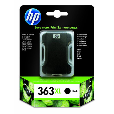 HP 363XL BLACK (C8719EE) - CARTUCCIA ORIGINALE AD ALTA EFFICIENZA