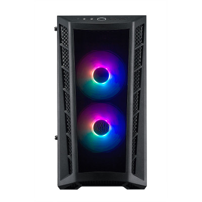 COOLER MASTER MASTERBOX MB320L ARGB - CASE MINI TOWER - 2USB3Audio I e O1xARGB 2-to-3 Splitter2x Combo 2.5/3.52xSSD2x120mm ARGB