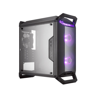 COOLER MASTER MASTERBOX Q300P - CASE MINI TOWER - 2USB3Audio I e O1x 2.5/2x 3.52x 120mm RGB Front Fans 120mm Rear FanRadiator Su