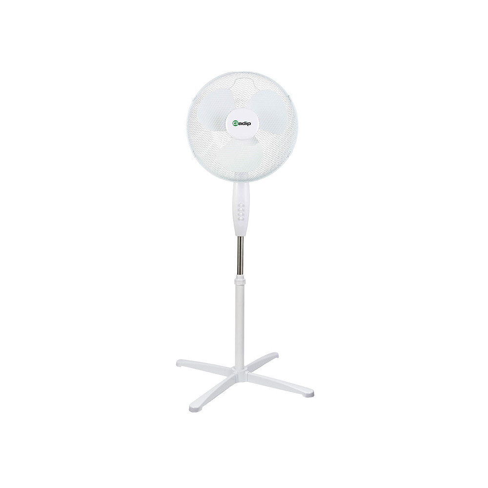 DPM KROSS (GFS1630) - VENTILATORE A PIANTANA - PALA 40 CM - 45 W BIANCO