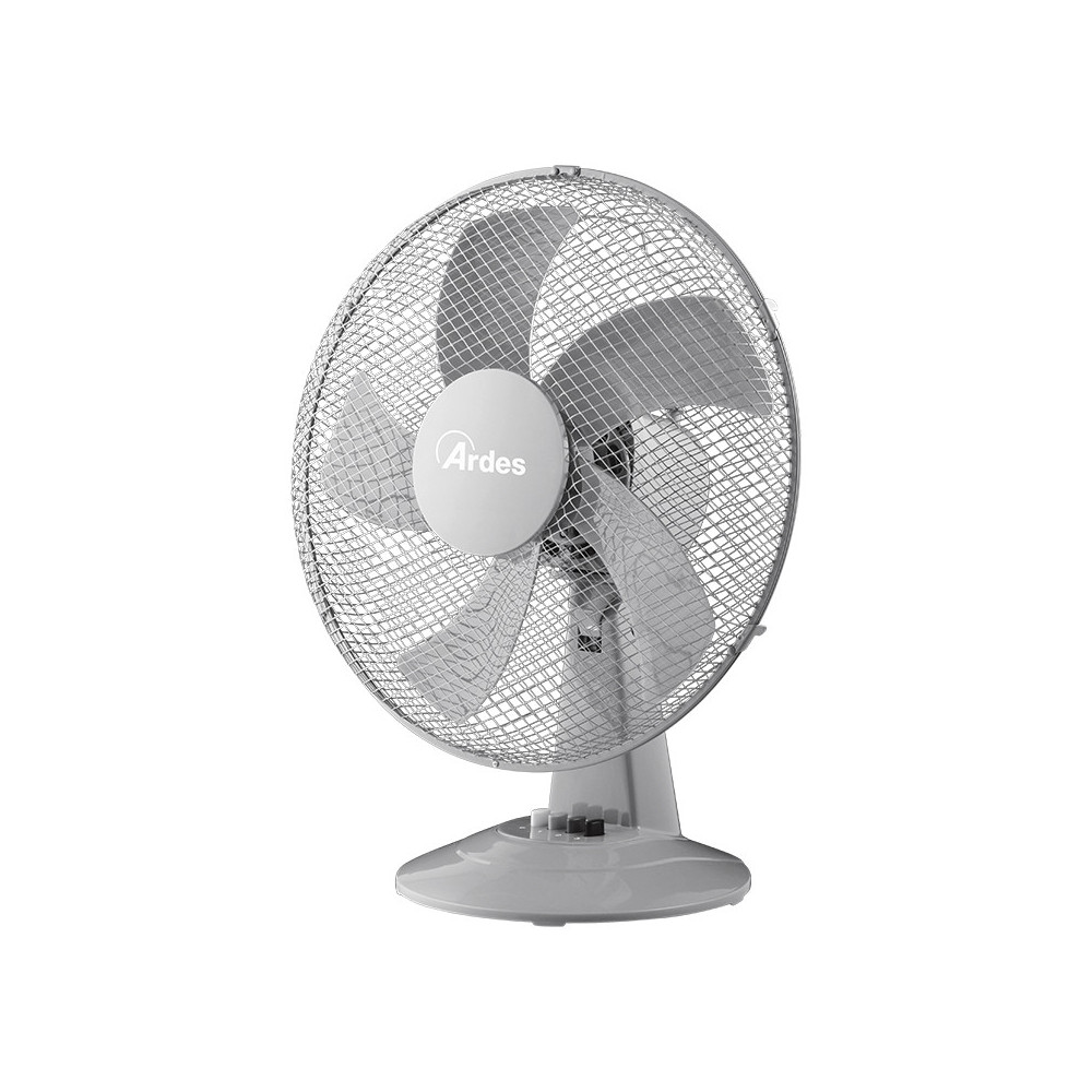 ARDES STEELO 40G (AR5ST40G ) - VENTILATORE DA TAVOLO 40CM 50 WATT 3 VELOCITA'' GRIGIO