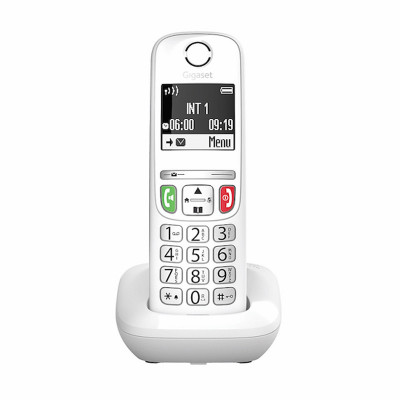 GIGASET E270 (BIANCO) - TELEFONO CORDLESS SENIOR - VIVAVOCE - TASTI GRANDI