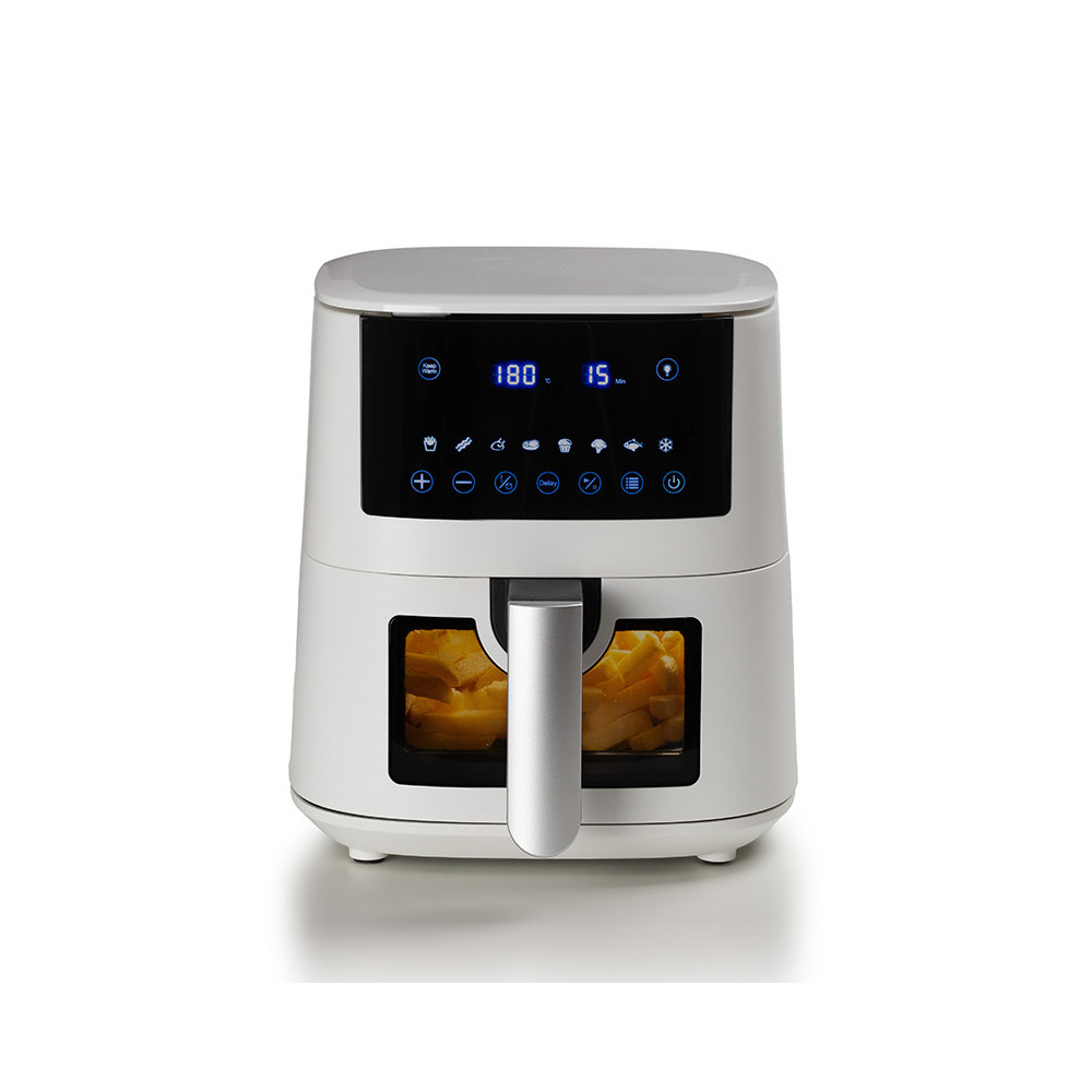 ARIETE AIRY FRYER BIANCO (4633/03) - FRIGGITRICE AD ARIA - 4L - TOUCH CONTROL - TIMER 60 MIN - 1400W