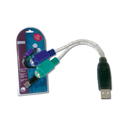 ADATTATORE DIGITUS DA-70118 - PS2 / USB