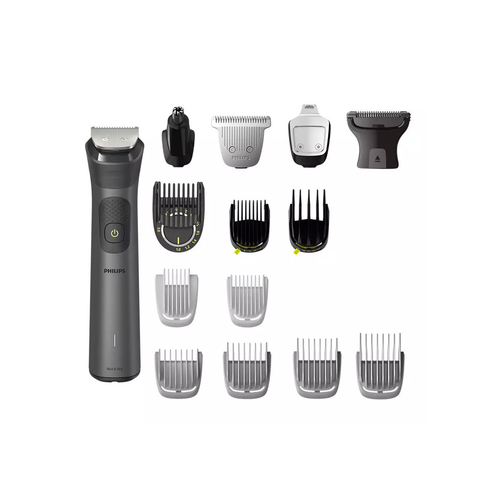 PHILIPS MULTIGROOM 7000 (MG7940/15) - TAGLIACAPELLI BARBA E CORPO KIT 15 IN 1