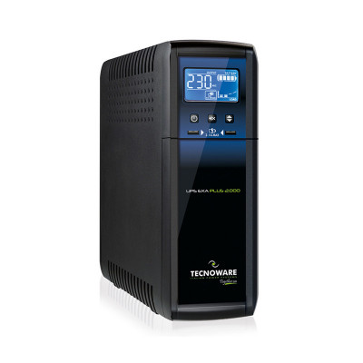 TECNOWARE EXA PLUS 2000 (FGCEXAPL2002IEC) - UPS LINE INTERACTIVE SINUSOIDALE - 1400W - AUTONOMIA 30 MINUTI