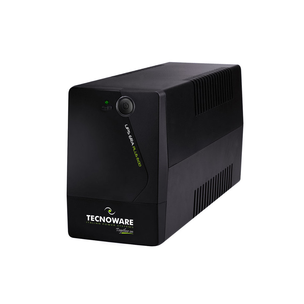 TECNOWARE ERA PLUS 600 (FGCERAPL602SCH) - UPS LINE INTERACTIVE - 420W - AUTONOMIA 15 MINUTI