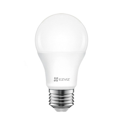 EZVIZ LB1-WHITE - LAMPADINA A LED 2.700 K CON ATTACCO E27 GESTIBILE DA APP O TRAMITE CONTROLLO VOCALE