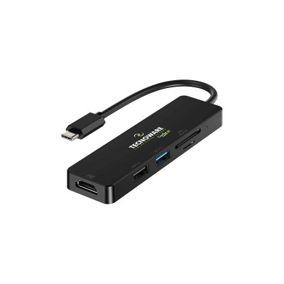 TECNOWARE FHUB17693 - HUB USB TYPE-C 5 IN 1