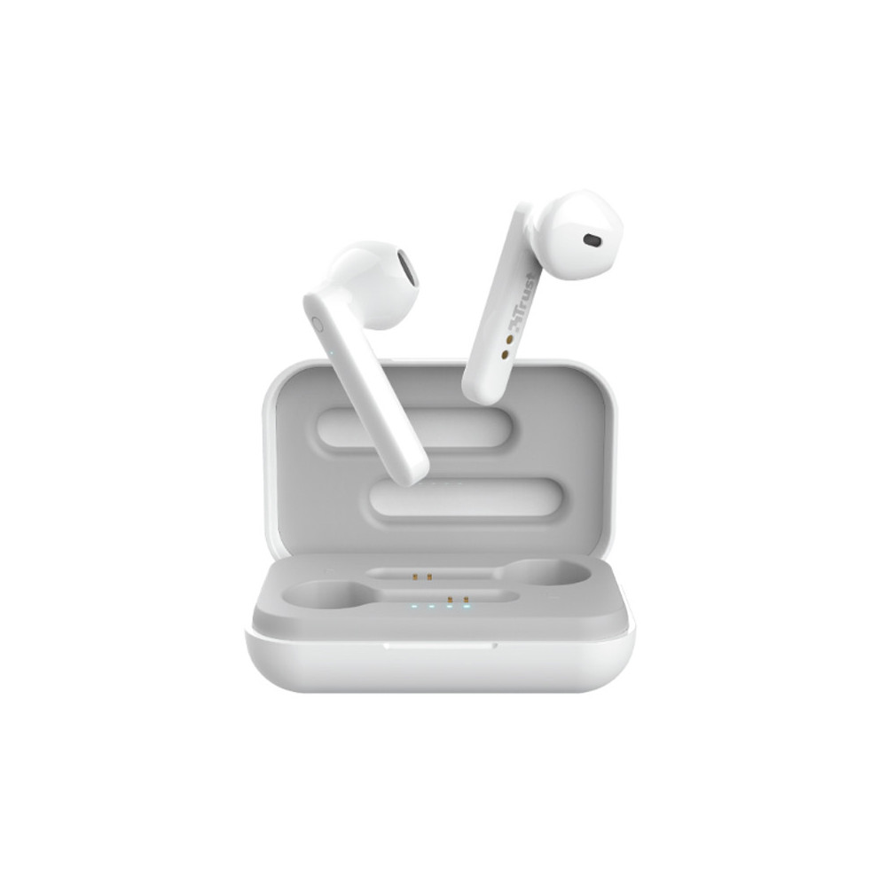 TRUST PRIMO TOUCH (23783) - AURICOLARI WIRELESS BLUETOOTH 5.0 - BIANCO