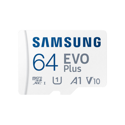 SAMSUNG EVO PLUS 64GB (MB-MC64KA/EU) - MICRO SD 64GB + ADATTATORE SD