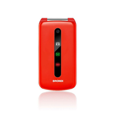 BRONDI PRESIDENT (ROSSO) - TELEFONO CELLULARE SENIOR