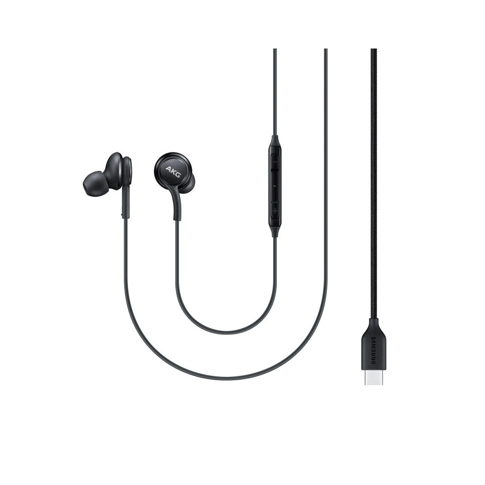 AURICOLARE A FILO CON MICROFONO SAMSUNG AKG EO-IC100BBEGEU TYPE-C BLACK