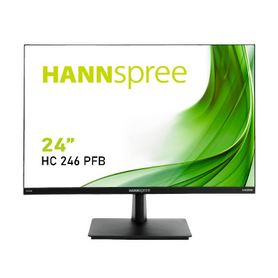 HANNSPREE HC246PFB - 24 MONITOR LED FHD - MULTIMEDIALE - VGA - HDMI - DISPALY PORT